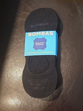 Bombas Men’s Lightweight No-Show Socks - Black